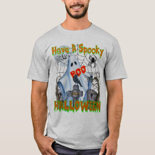 Spooky Halloween Ghost Trick or Treat T-Shirt