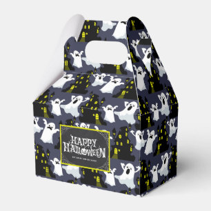 Spooky Halloween Ghosts Favor Box