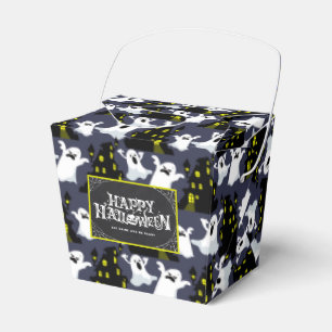 Spooky Halloween Ghosts Favor Box