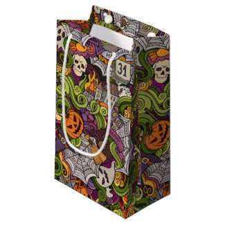 Spooky Halloween Gift Bag - Small, Glossy