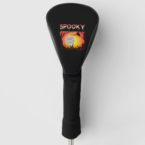 Spooky Halloween             Golf Head Cover