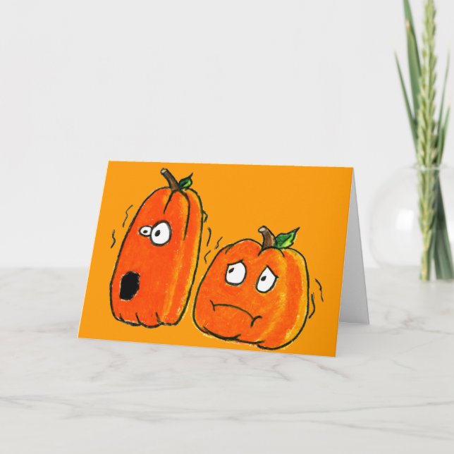 SPOOKY HALLOWEEN greeting card (Front)