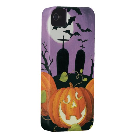 Spooky Halloween Haunted House Case-Mate iPhone Case (Back/Right)