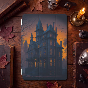Spooky Halloween Haunted House Mansion iPad Mini Cover