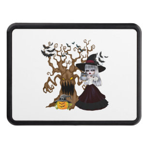 Spooky Halloween Hitch Cover