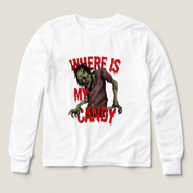 Spooky Halloween Hoodie – Ghosts, Pumpkins & Magic Tri-Blend Shirts (Design Front)