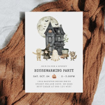 Spooky Halloween Housewarming Party