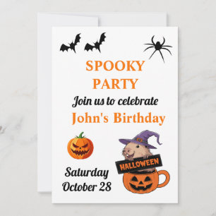 Spooky Halloween Invitation