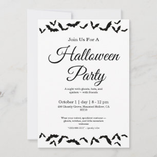 Spooky Halloween Invitation