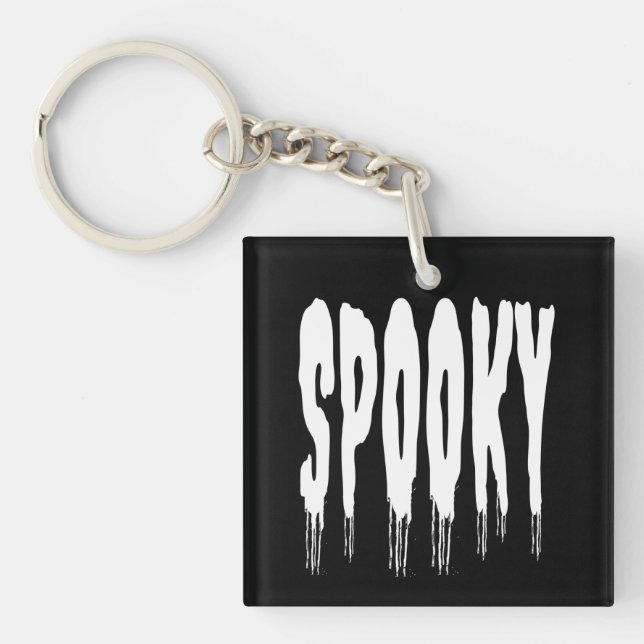 SPOOKY HALLOWEEN KEYCHAIN (Front)