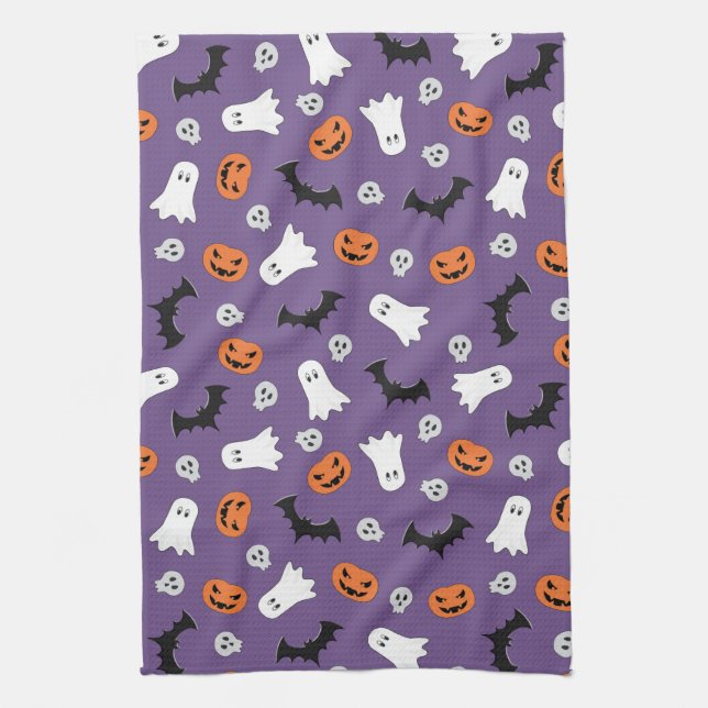 Spooky Halloween Kitchen Towel (Vertical)
