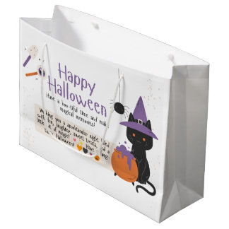 🎃 Spooky Halloween Large Gift Bag