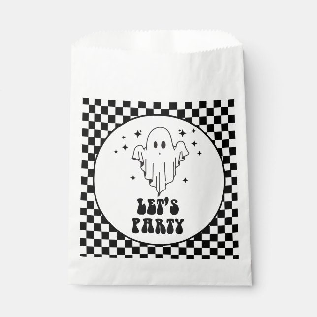 Spooky Halloween Let's party  Favor Bag (Front)