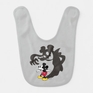 Spooky Halloween Mickey Mouse Baby Bib