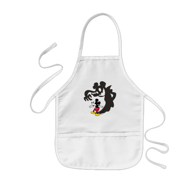 Spooky Halloween Mickey Mouse Kids' Apron (Front)