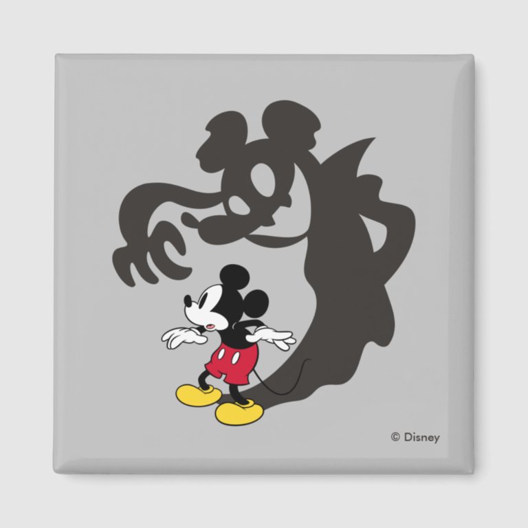 Spooky Halloween Mickey Mouse Magnet