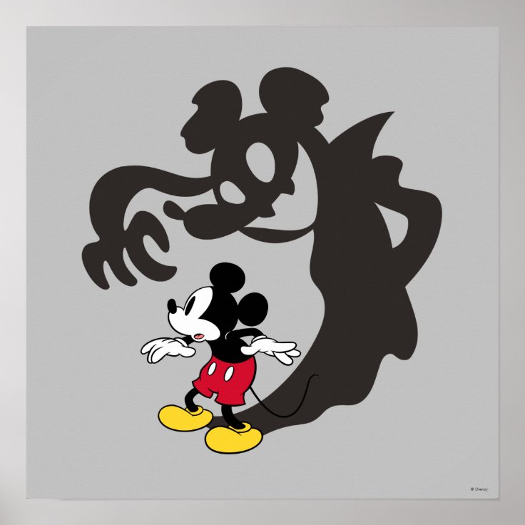 Mickey Mouse Halloween Silhouette: A Spooky and Iconic Symbol of the Season