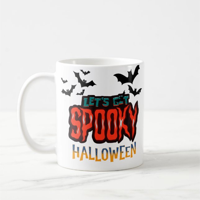 Spooky Halloween mug (Left)