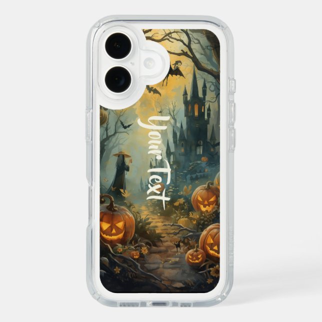 Spooky Halloween Night iPhone 16 Case. Speck iPhone Case (Front)