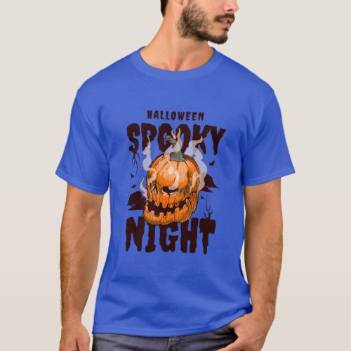 Spooky Halloween Night T_Shirt