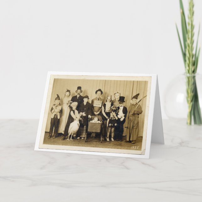 Spooky Halloween (or) Wedding Card (Front)