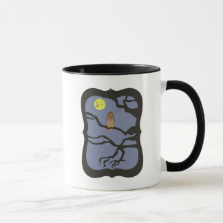 Spooky Halloween Owl Mug