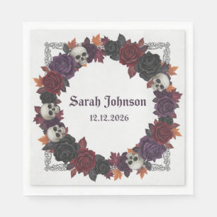 spooky halloween paper napkins,cute ghost party ta napkins