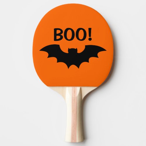 Spooky Halloween party bat tennis ping pong paddle