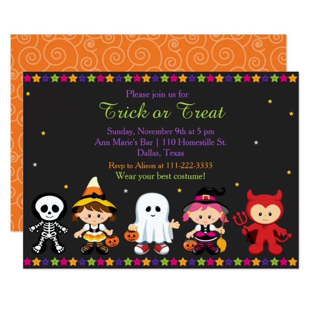 Spooky Halloween Party Invitation