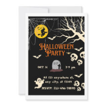Spooky Halloween Party Invitation