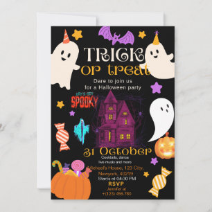 Spooky Halloween Party Invitation