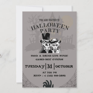 Spooky Halloween Party Invitation