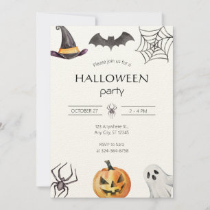 Spooky Halloween Party Invitation