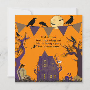 Spooky Halloween Party Invitation