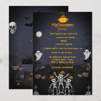 Spooky Halloween Party Invitation