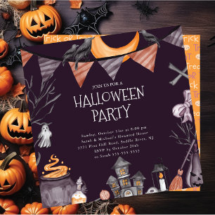 Spooky Halloween Party Invitation