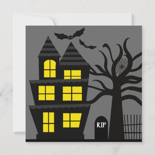 Spooky Halloween Party Invitations