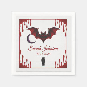 Spooky Halloween Party Napkins 3-Ply Cute Ghost