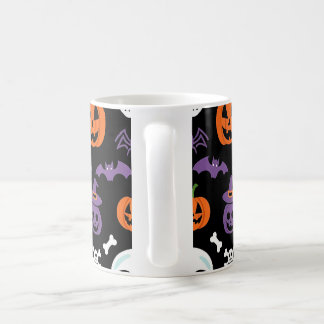 Spooky Halloween Pattern Coffee Mug