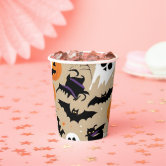 Happy Halloween Pumpkin Paper Cups Small 6 Pcs. ✰