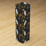 Spooky Halloween Pattern Wine Box