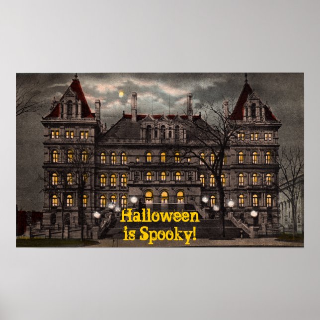 Spooky Halloween Poster (Front)