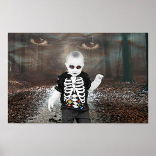 Spooky Halloween. Poster