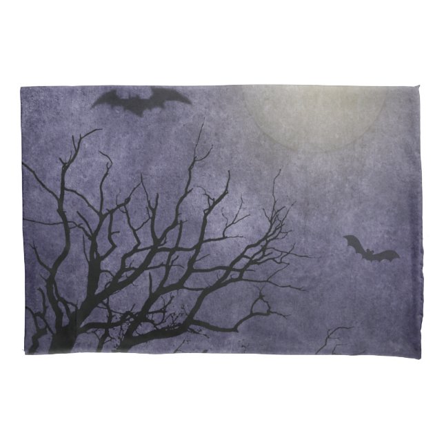 Spooky Halloween Prints Pillow Case (Front-Left)