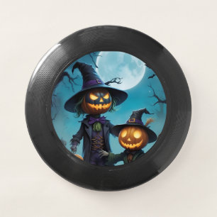 Spooky Halloween Pumpkin Duo Wham-O Frisbee