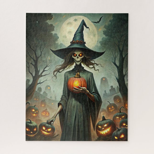 Spooky Halloween Puzzle (Vertical)