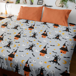Spooky Halloween Reversible Duvet Cover