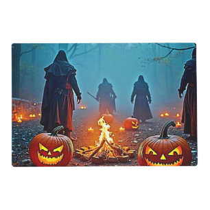 Spooky Halloween Ritual Design Placemat