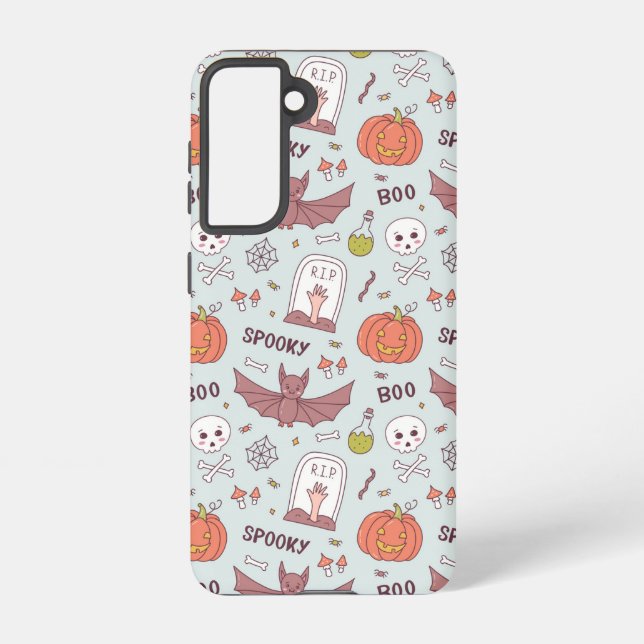 Spooky Halloween Samsung Galaxy Case (Back)