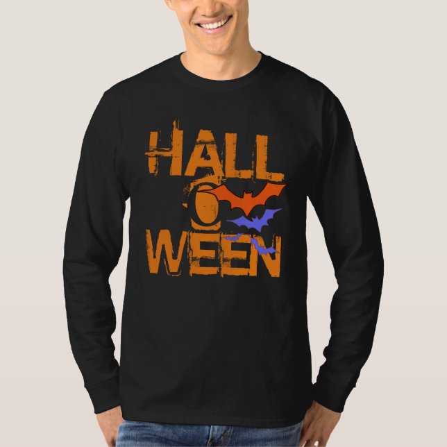 Spooky Halloween Shirt design bats costume idea (Front)